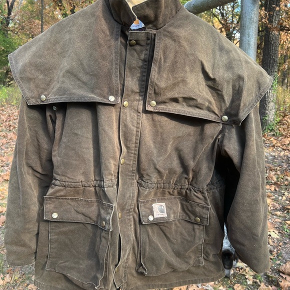 Real deal Carhartt Caped Coat EUC - Picture 2 of 7